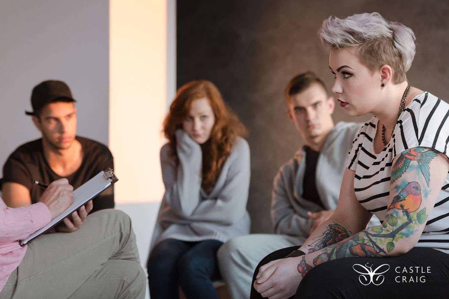 An intervention is not a single event, but a structured and controlled process carried out by concerned family members, friends or co-workers and an intervention professional.