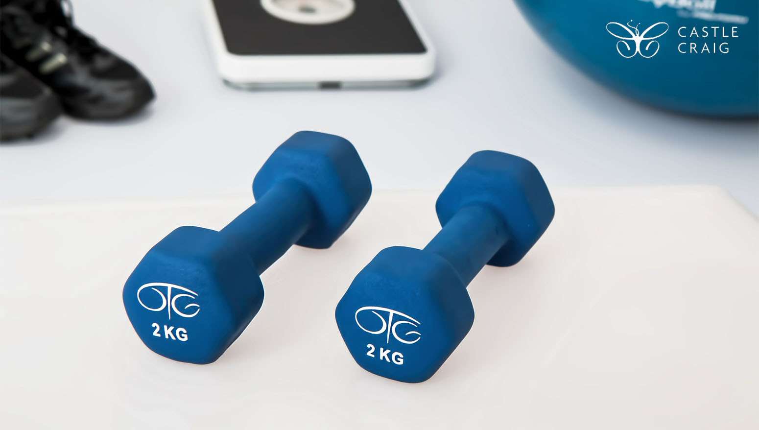 Exercise is an important part of the programme