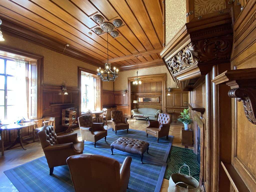 Castle Craig rehab reading room
