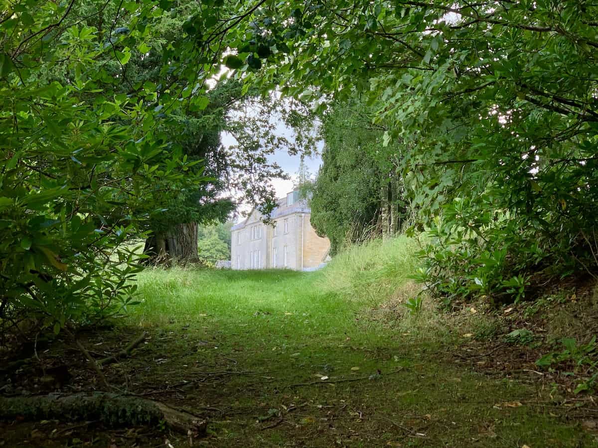 Castle Craig in the trees