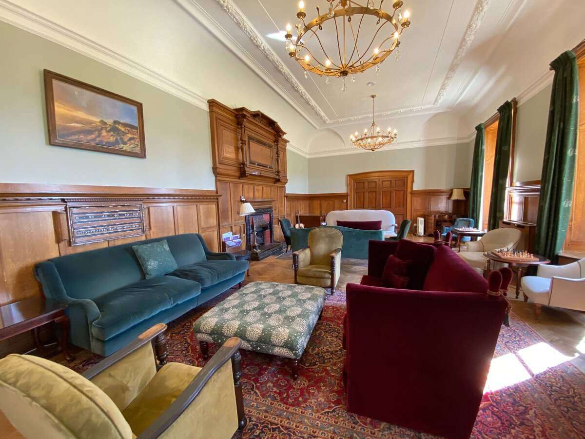 Living Room of Castle Craig Residential Rehab