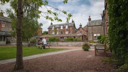 Castle Craig hospital outdoor spaces