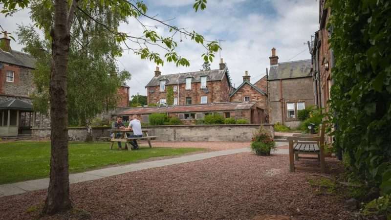 Castle Craig hospital outdoor spaces