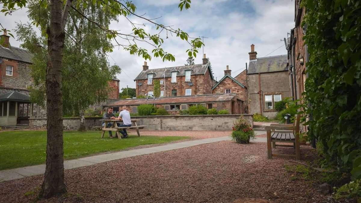 Castle Craig hospital outdoor spaces
