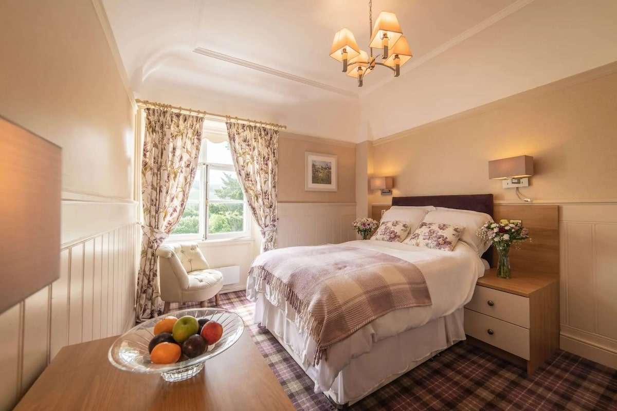 Bedroom at Castle Craig