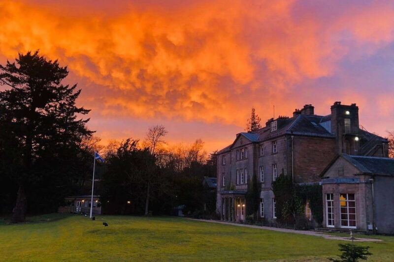 Castle Craig at Sunset